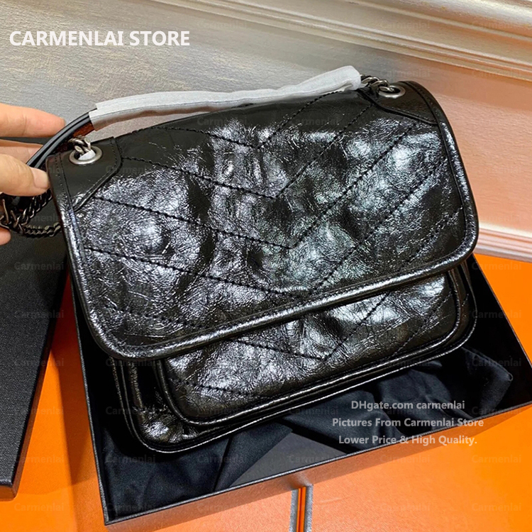 

Fashion Niki Shoulder Bag Medium Shopping Handbags Purse CARMEN LAI Womens Genuine Leather Handbag Totes Ladies Messenger Crossbody Bags, Other cost