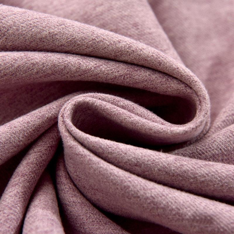 

Modern Faux Linen Fabric 70%-85% Shading Curtains for Bedroom Living Room Insulating Window Curtain for Kitchen Customized, Purple