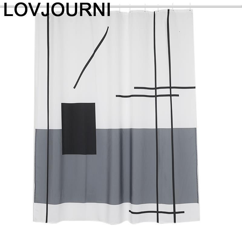 

Nouveau Rideaux Fabric Tenda Bagno Bathroom Shower Banheiro Douchegordijn Rideau De Douche Cortina Ducha Bath Curtain