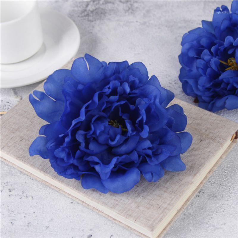 

Artificial Flower Real Touch Silk Peony Flower Head Simulation Diy Wedding Family Party Decor Home Decoration Accessories1