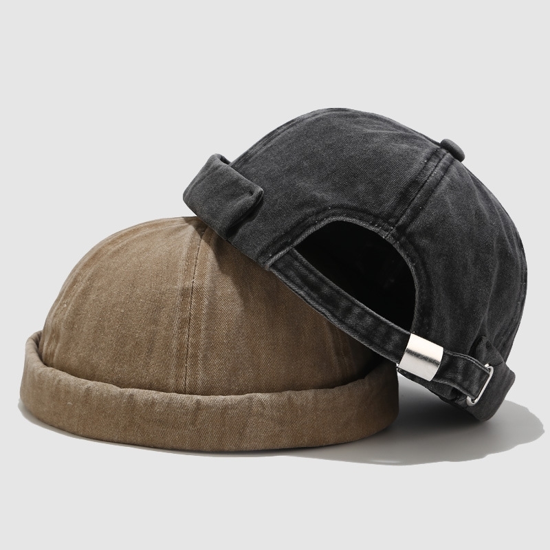 Retro Beanie Hat Casual Men Street Docker Sailor Biker Hat Caps for Men Women Cap Beanies Winter Hats For Men Vintage Bonnet Mal Y201024
