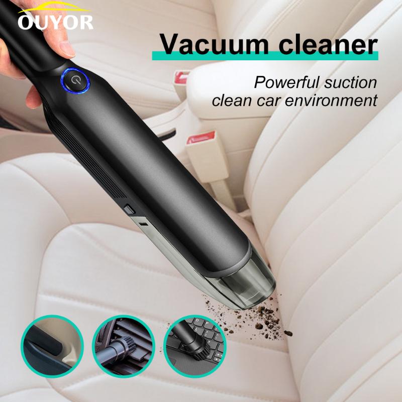 

Handheld Wireless Vacuum Cleaner Powerful Cyclone Suction Rechargeable 6650 Wet Dry Auto Car Home Pet Hair Car Vacuum Cleaner