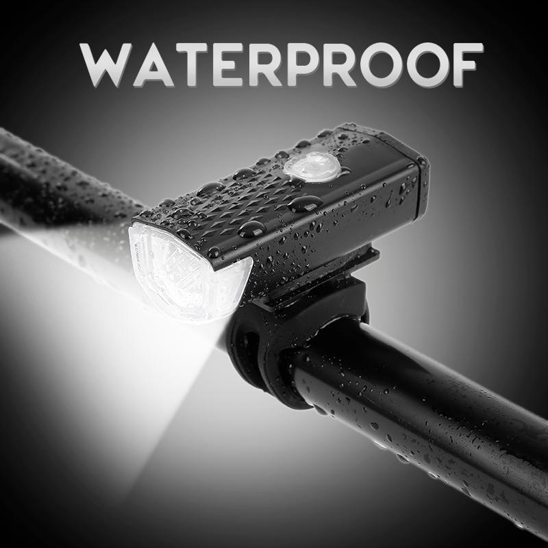 

Bicycle Light Front Headlight Bike LED Lamp USB Rechargeable Outdoor Warning Waterproof Light Bicycle Accessories