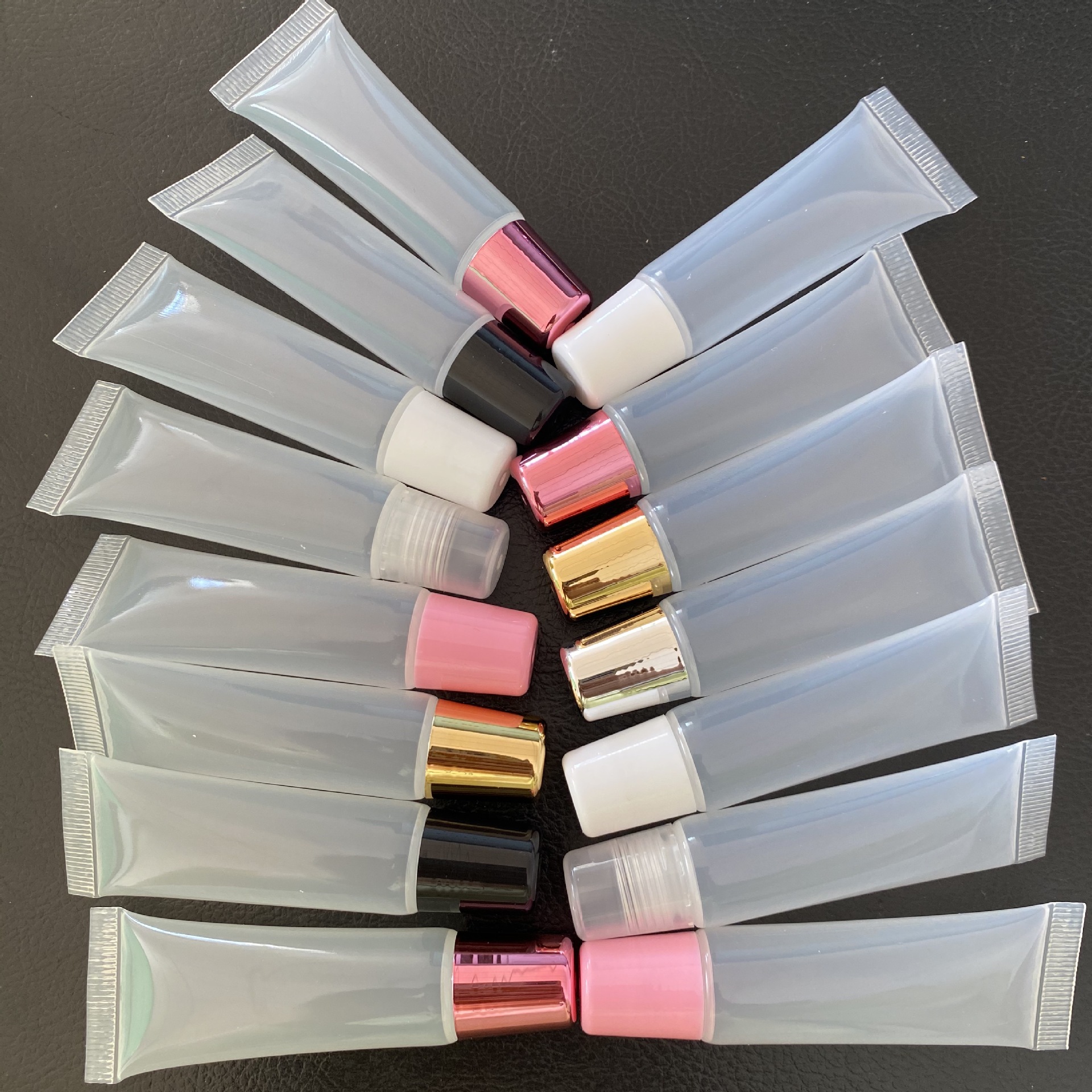 

5ml 8ml 10ml Lip Gloss Containers Refill Empty Tubes Lip Gloss Balm Cosmetic Mini Soft Containers DIY Tubes Makeup Cosmetic Sample Box