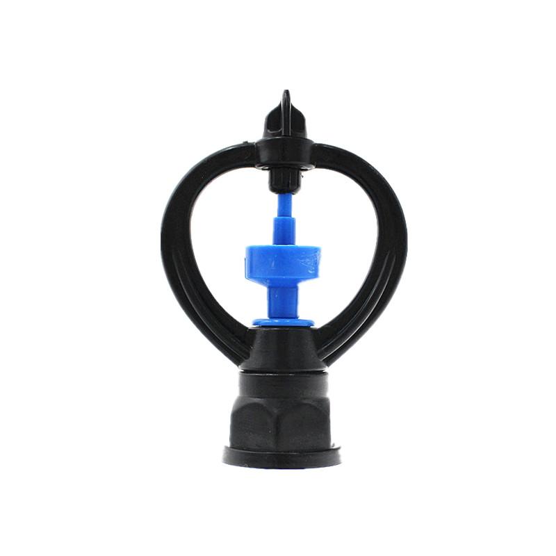 

1/2" 3/4" Rotary Nozzle Irrigation Gardening Watering Lawn Sprinkler Cooling Sprayer Patio Irrigation Fittings, 5pcs