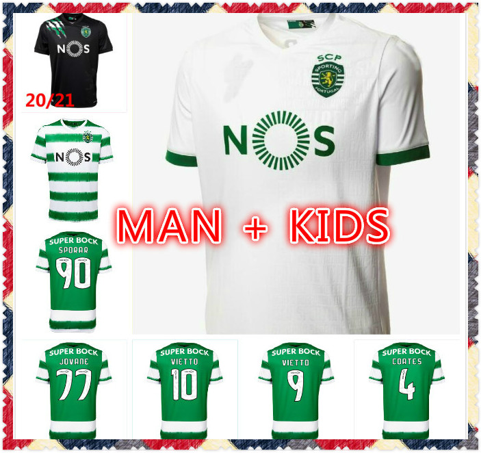 

20 21 Sporting Clube de Sporting CP Lissabon Fubball Trikots PHELLYPE 2019 2020 B.FERNANDES Soccer Jerseys LISBON DOST football jerseys, Kids size