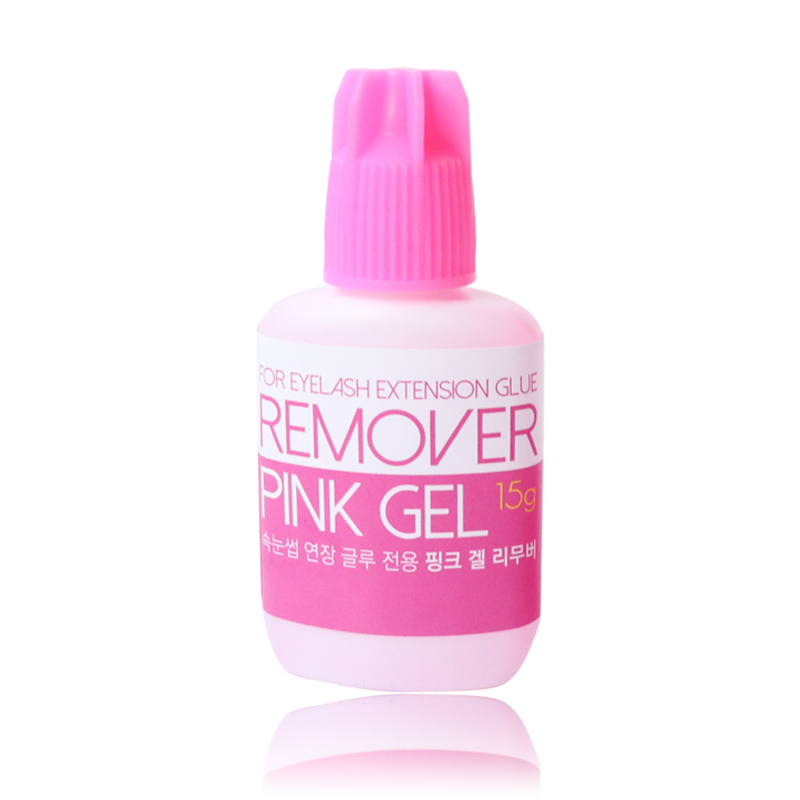 

Wholesale super high quality Pink/Clear Gel Remover for Eyelash Extension Glue from Korea Removing Eyelash Extensions