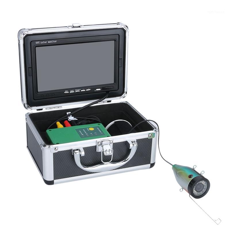 

HD 1280x720 Screen Double Lamp 1080P 15M Camera DVR Fish Finder Underwater Fishing Camera for Fishing 16GB Recording (US Plug)1