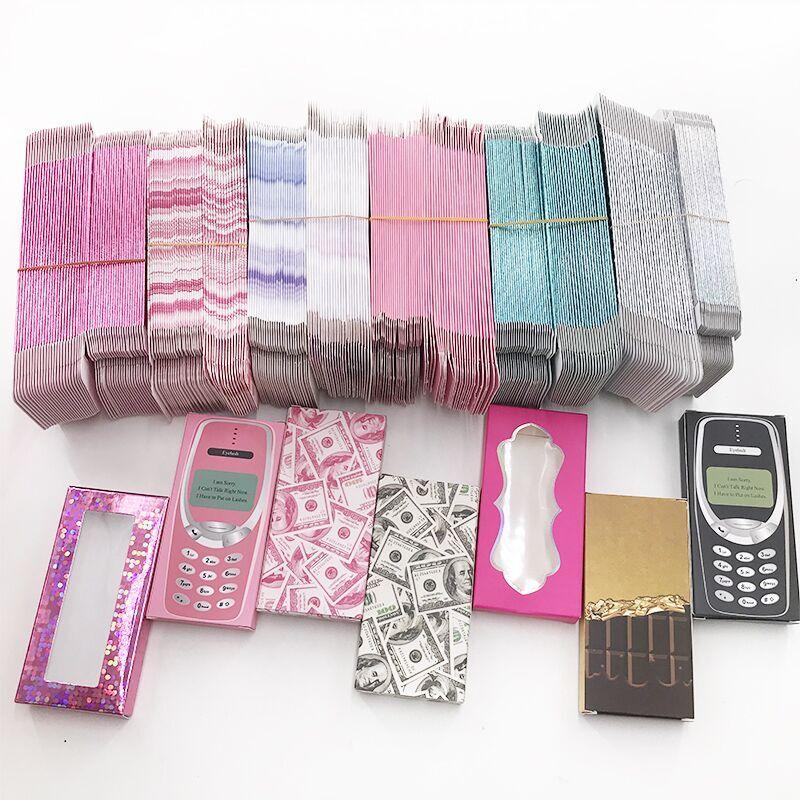 

Empty Soft Paper Boxes Without Tray Custom Private Label Packaging With Free Shipping