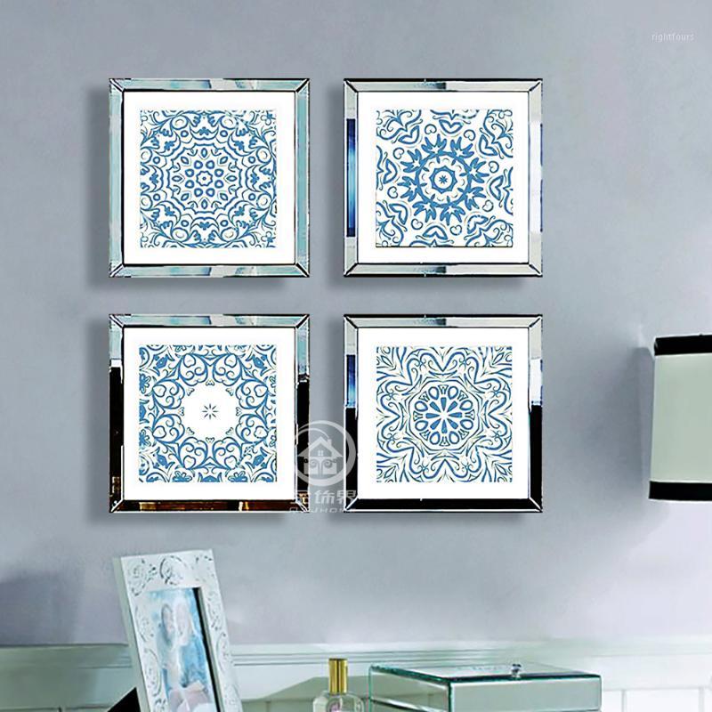 

Square picture frames wall mirrored photo frame multi picture frames modern wall photo1