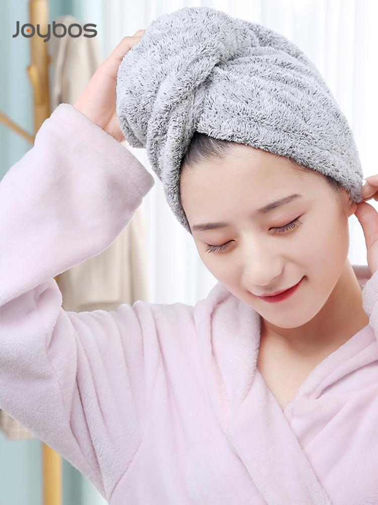 

JOYBOS Hair Dryer Cap Female Super Absorbent QuickDrying Wiping HairWithout Hurting HairCute BaotouDry Hair ArtifactHairBonnets