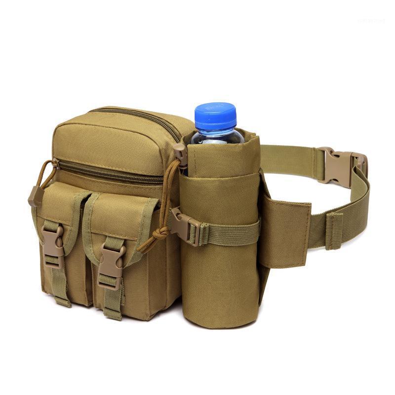 

Outdoor Running Water Bottle Waist Bag Anti Theft Mobile Phone Walking Tactical Waist Bag1, Black