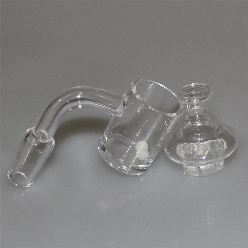 

Smoking XXL Quartz Banger Nails & Cyclone Carb Cap Male Female 10mm 14mm18mm domeless nail bangers for dab rigs water pipe bong