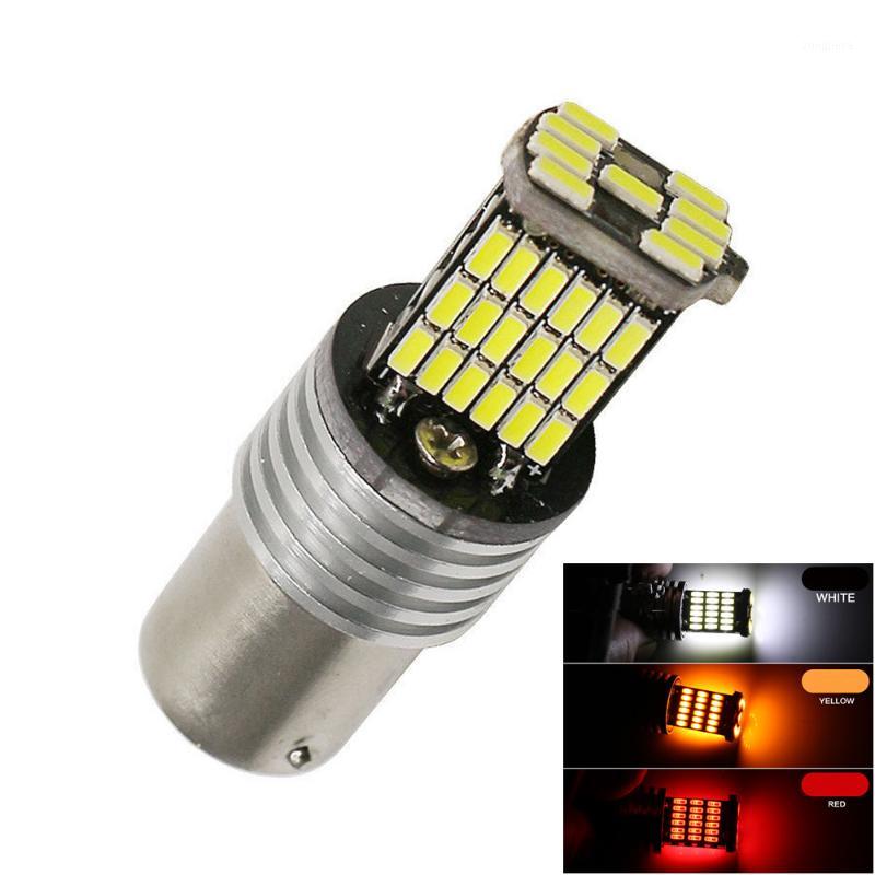 

1x 1156 BA15S P21W S25 R5W R10W 1141 45SMD LED 4014 Car Auto Tail Front Turn Indicator Canbus Marker Interior Fog Light Bulbs1, As pic