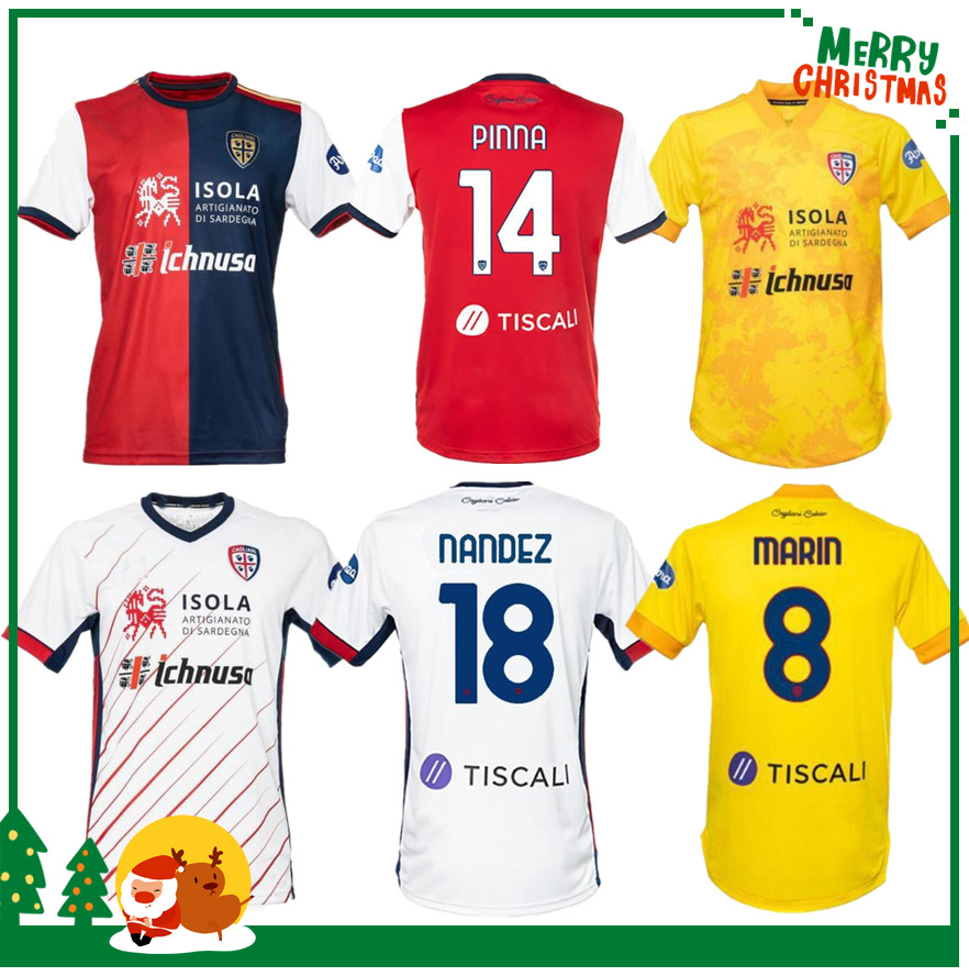 

20 21 Cagliari Calcio soccer jersey home JOAO PEDRO NANDEZ CERRI 2020 2021 Men soccer shirts away customized Football uniforms, Black;yellow