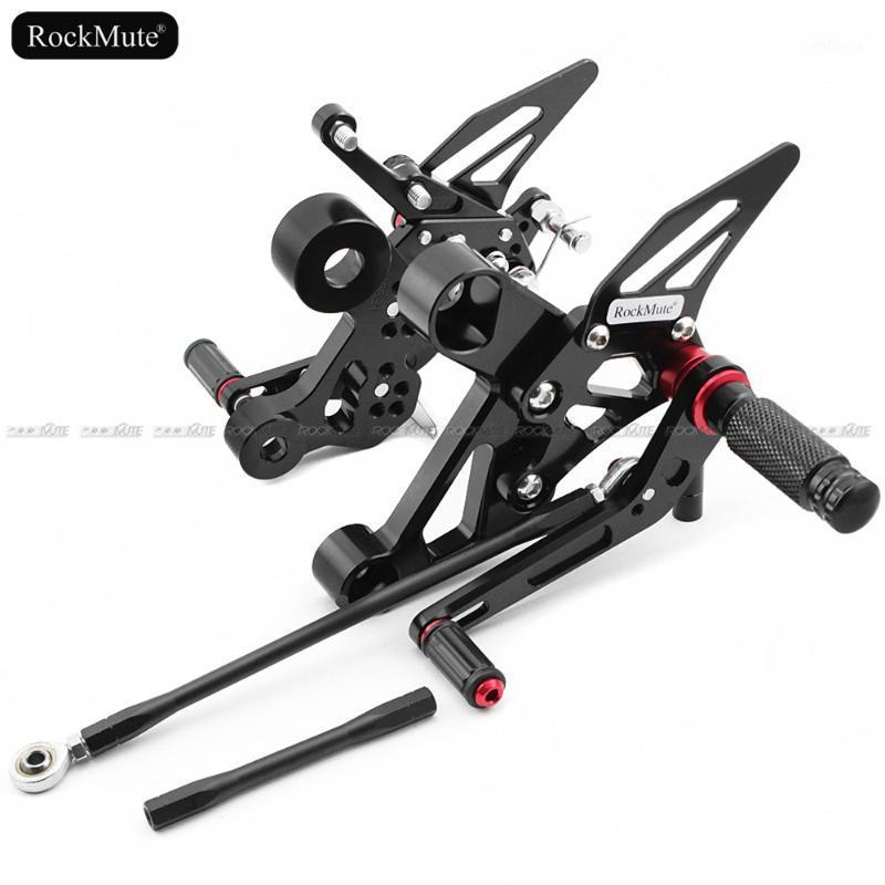

Motorcycle Rearsets For MT-09 FZ-09 ABS 2014-2020 CNC Adjustable Footrest Shift Lever Brake Pedal Foot Pegs Rear Set1