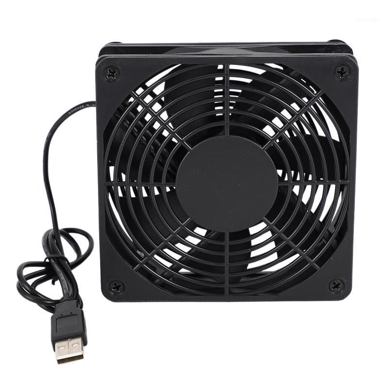 

USB Fan Router Cooling Fan Cooling Bracket 12CM 5V USB Port Single1