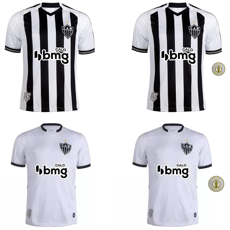 

2021 minello athletic football shirt 20 21 minello home # 10 r.oliveira # 9 v.chara shirt away white men's football uniform, Black;yellow