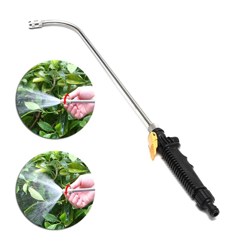 

Wash Air Conditioners Water Gun High Pressure Adjustable Fog Breeding Seedling Sprinkling Watering Flowers Vegetables Spray Gun, 48cm