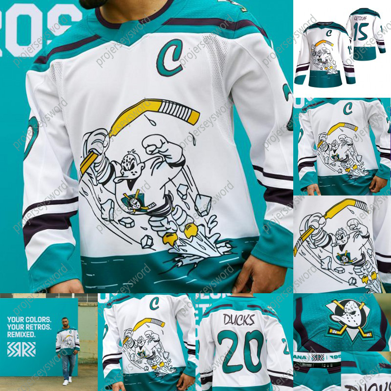 

2020-21 Reverse Retro John Gibson Jersey Anaheim Ducks Paul Kariya Rickard Rakell Adam Henrique Hampus Lindholm Ryan Getzlaf Nick Ritchie, Womens orange s-xxl