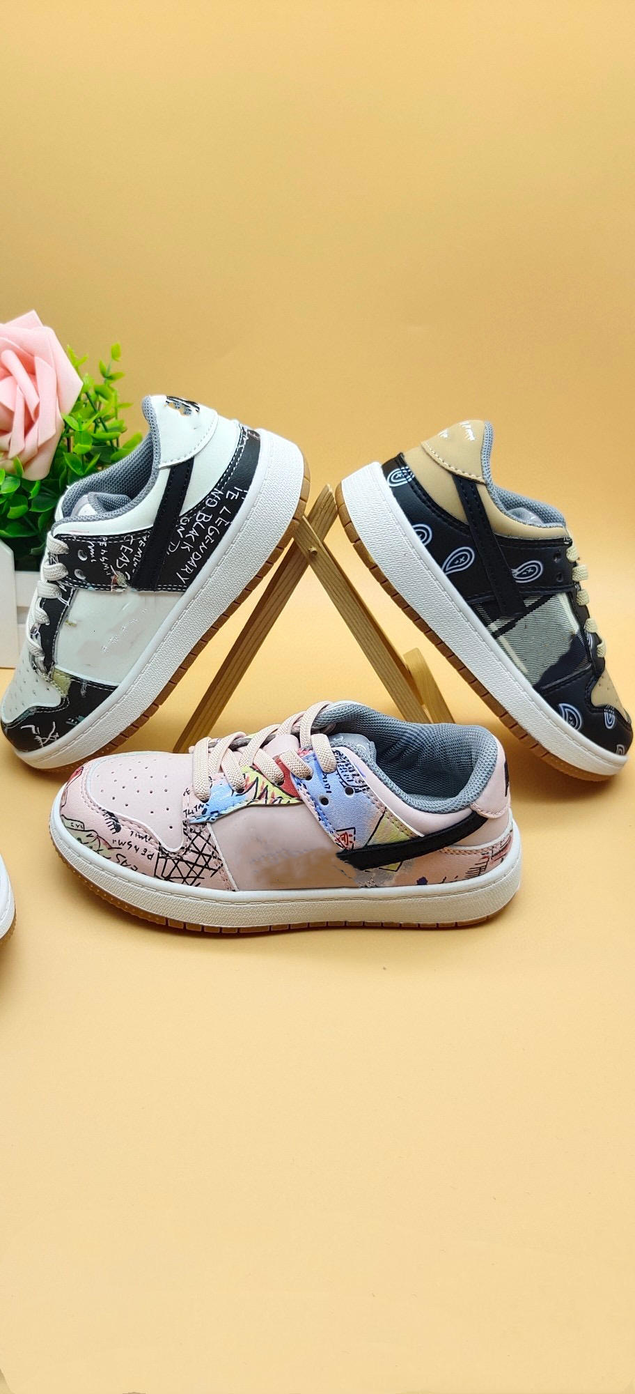 

x SB Dunk board shoes Kids Basketball shoes Infant Boys Girls Sneaker sport Baby Trainers Children shoes26-37