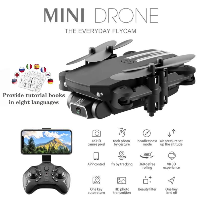 

Drone 4k HD Camera Mini Drone WiFi Aerial Photography RC Helicopters Foldable Quadcopter Aircraft Dron Aircraft Kids Adult toys