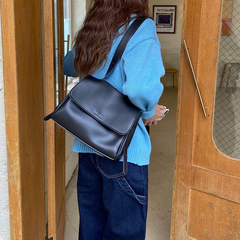 

Bags For Women Designer Crossbody Shoulder Bags Large Capacity High Quality Handbags Retro Fashion Trend New 2021 Female Bag, Black