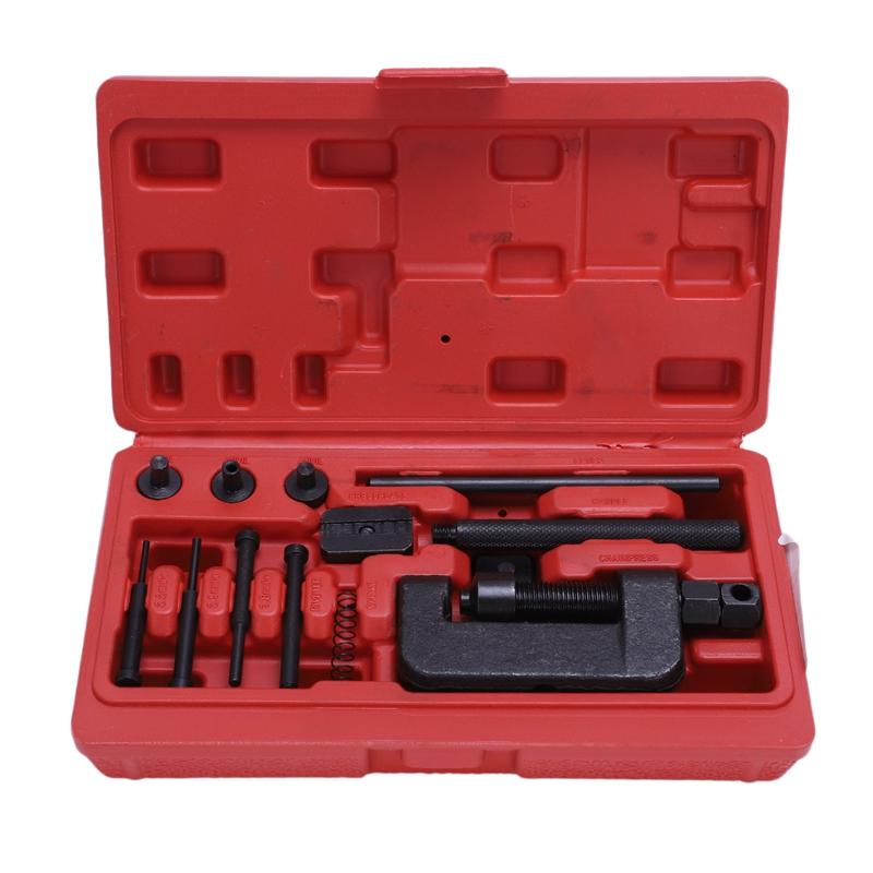 

Motorcycle Chain Splitter Breaker Motorbike Riveting Tool Heavy Duty Link O-ring