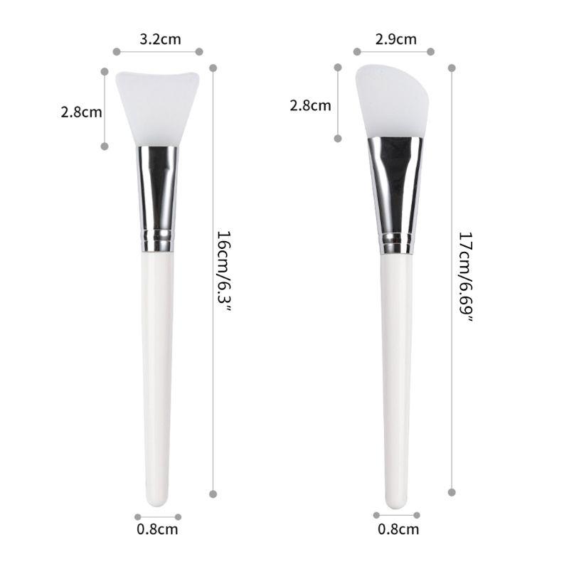 

Silicone Makeup Facial Mud Mask Brush Foundation Gel Applicator DIY Mixing Tools GXMC