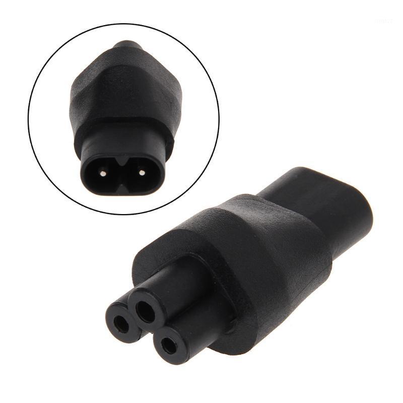 

IEC 320 C5 3-Pin Female To C8 2-Pin Male Plug Converter Power Supply Adapter1