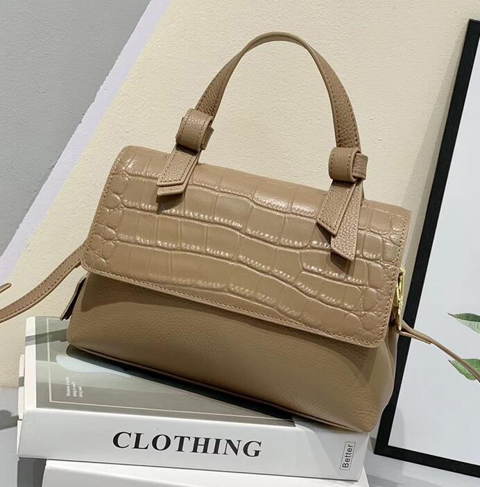 

HBP lady bag handbag New arrival Hot Genuine leather women purse high quality Tan