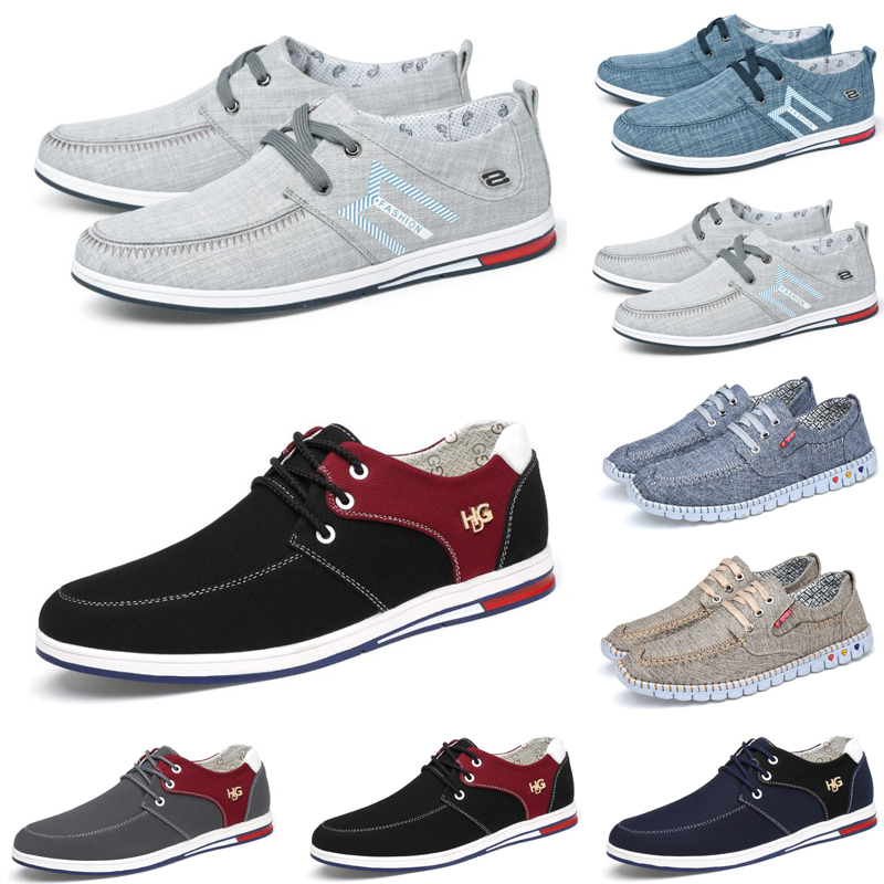 

discount Designer men casual shoes Low-cut all-match breathable fashion comfortable canvas shoes mens trainers sneakers size 40-44, #1