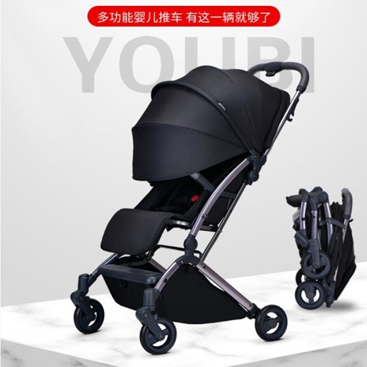 

light baby stroller High landscape stroller with enlarged awning newborn umbrella carriage travel child pram free shipping1