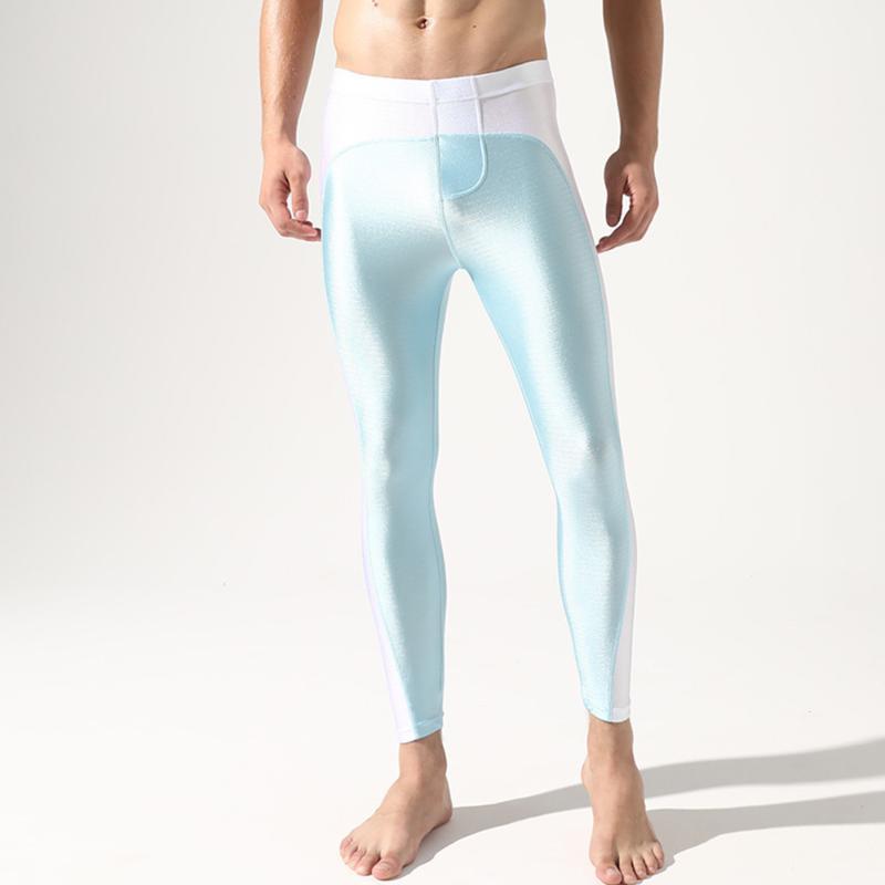 

Sweatpants sports pants for men jogging Sportswear running pants Sexy close fitting Leggings1, Blue