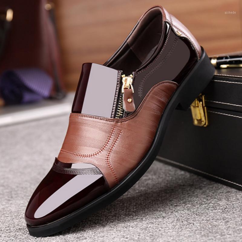 

High high quality quality men men wedding dress Hombre man Zapatos low block heels formal casual business leather Oxford shoes1, Black