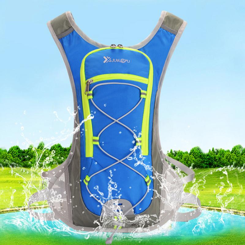 

High Quality BreathableOutdoor Sports Cycling Backpack Cross Country Hiking Bag Bicycle Equipment Running Water Bag Backpack, Blue