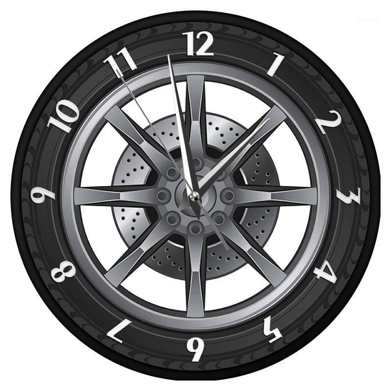 

Car Service Repair Garage Owner Tire Wheel Custom Car Auto Wall Clock Watch1