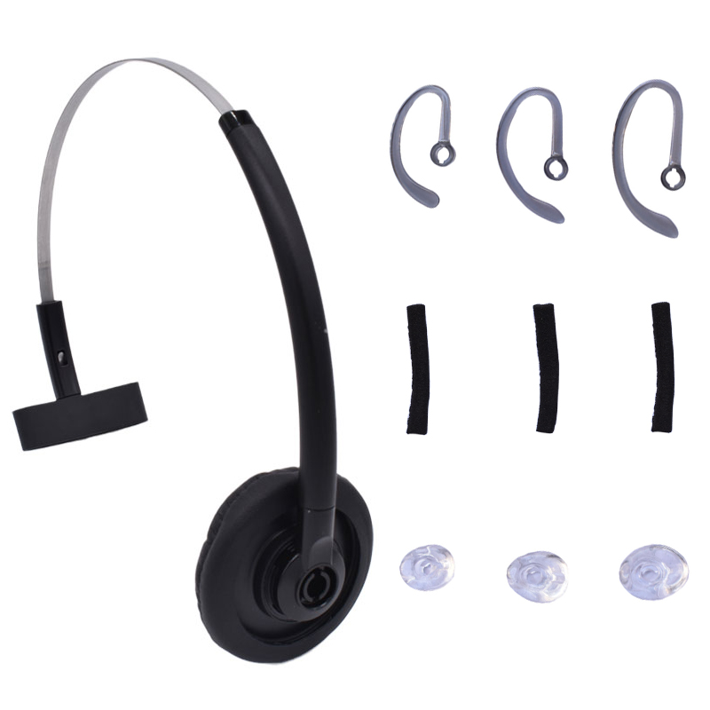 

Over the head Headband Assembly Headset Accessories 86540-01 with Ear Tips Earhooks Foam Loops for Plantronics CS540 CS545 Savi W440 W740 W745 WH500 8240