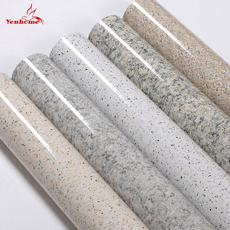 

Kitchen Stove Countertop Waterproof Stickers Bathroom Tiles Imitation Marble Wall Sticker DIY Self-adhesive Wallpaper Room Decor