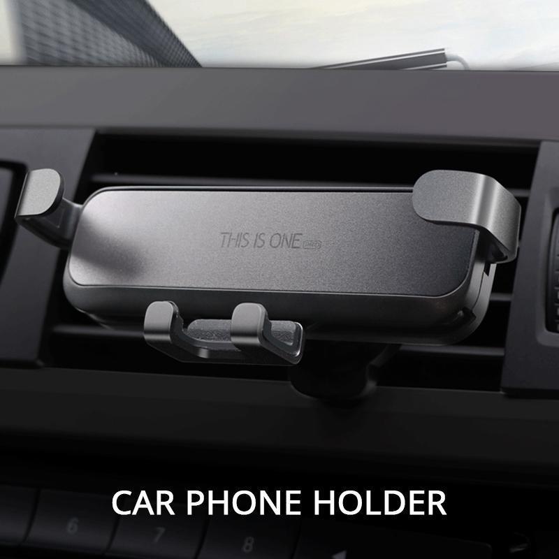 

Fivetech All Aluminum Alloy Car Phone Holder Storage Bracket Gravity Linkage Phone Car Holder This One Pro Mobile Stand1, Paste base