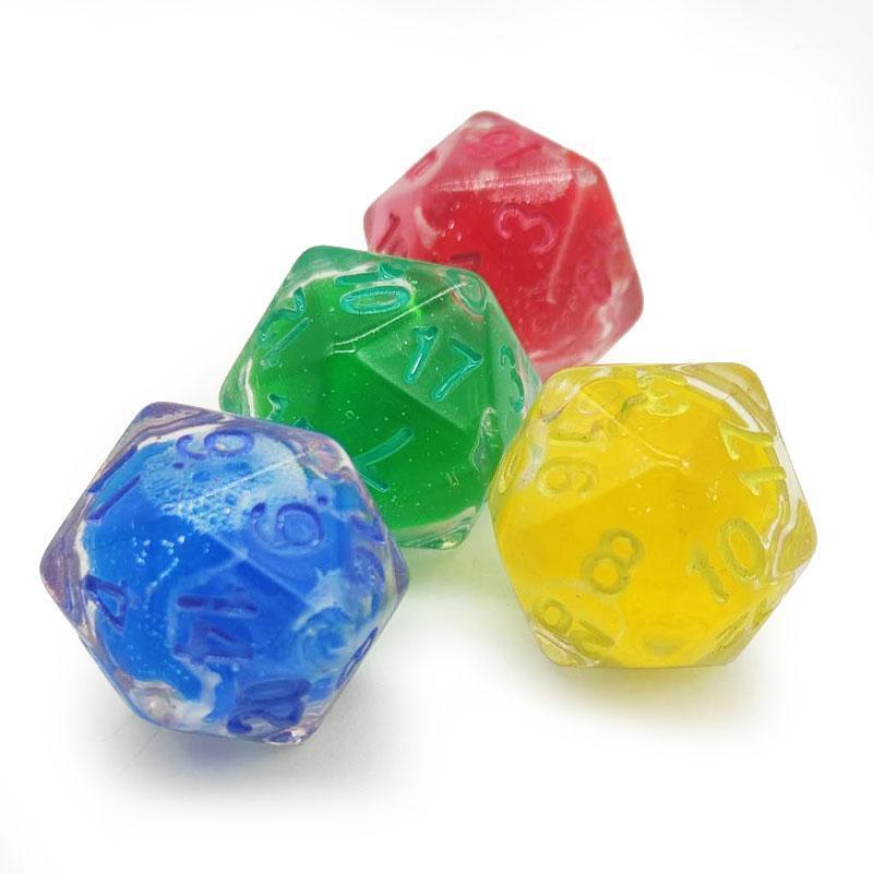 

Creative and interesting D20 resin dice DND RPG board game entertainment game1