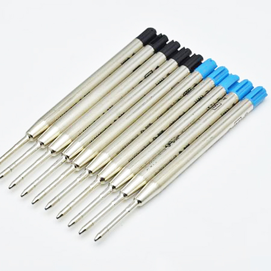 

12pcs Refills High Quality Black and Blue Refill For Roller Ball Pen-Refill Writing Special Accessories ink, Black;red