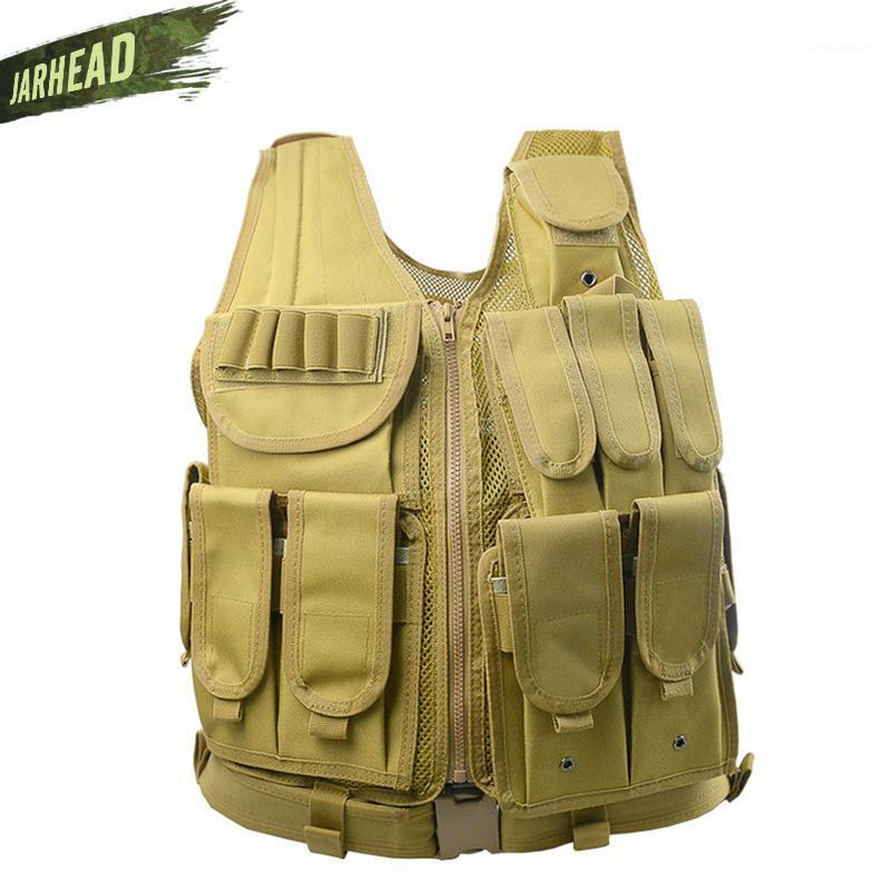 

Hunting Tactical Vest Multi-Function Individual Load Carrier Outdoor CS Game Paintball Vest Equipment1, Black