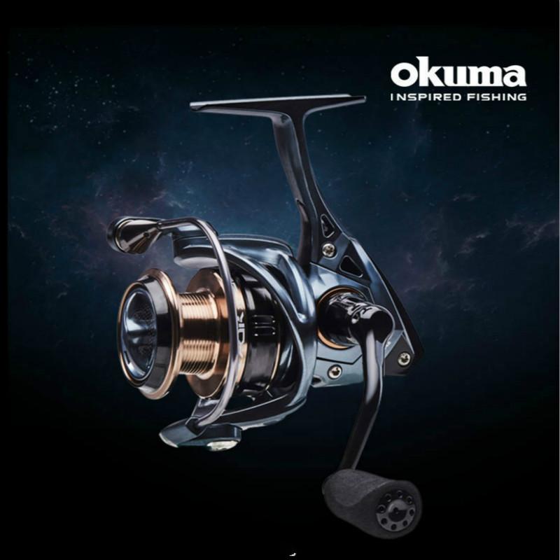 

Okuma Spinning Reel 5.0:1 Fishing Reel 1000s-4000s Diatant Wheel 10KG Drag Power Trolling Reels Fishing Gear Carretilha De Pesca