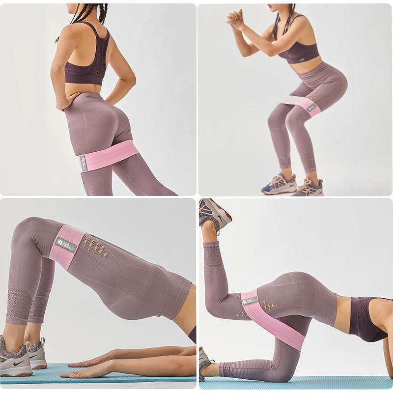 

Elastic belt fitness female hip circle hip artifact resistance belt yoga beautiful movement squat strength training
