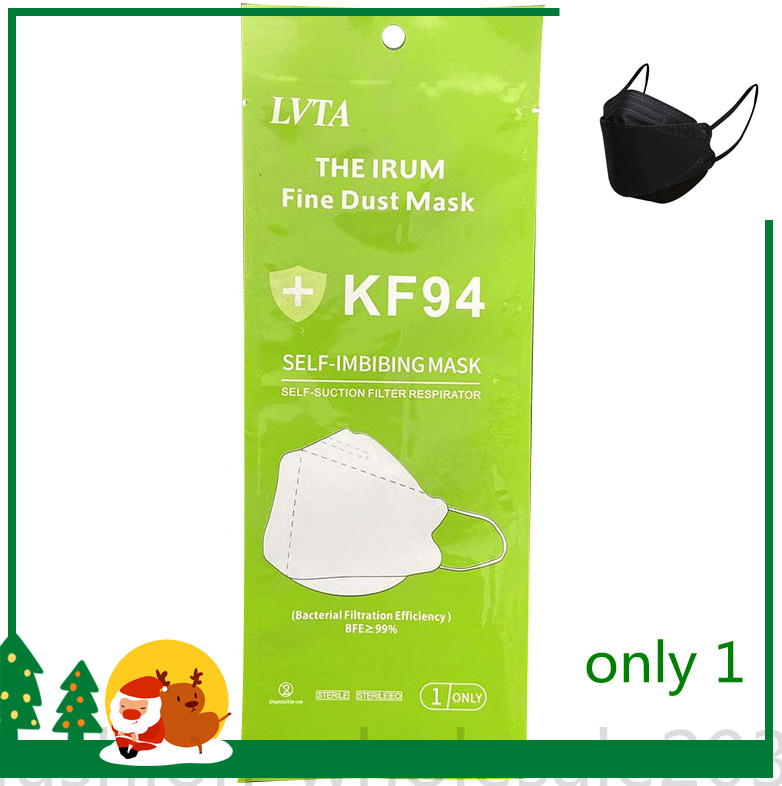

kf94 children's new designer fashion KF94 Cartoon multicolor pattern masks adjustable dustproof and haze face mask Free