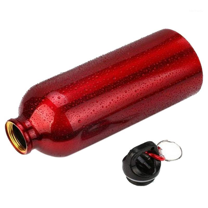 

Outdoor Bicycle Mountaineering Kettle Light Drinking Straight Drop Metal Sports Water Bottle Red Stainless Steel 600Ml1