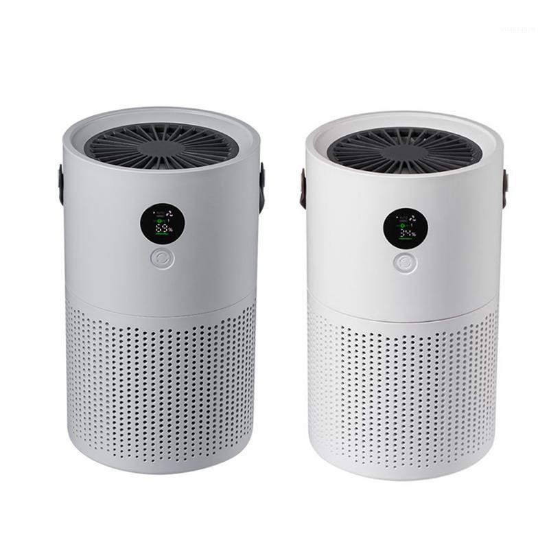 

Portable 3 Modes Smart LED Sn HEPA Filter Air Purifier Charging Air Cleaner Negative Ion Generator Ionizer1