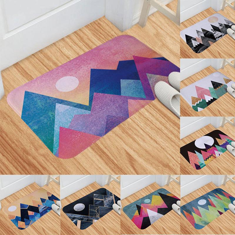 

Abstract Floor Mat for Entrance Door Anti-slip Door Carpet for Living Room Printed Tapis Cuisine Mats Tapis de Bain Felpudo, As picture