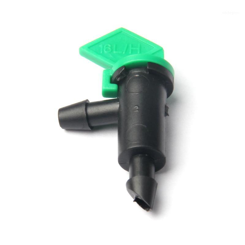 

30pcs 16L/H Green Barbed Connector Watering Flag Drippers Switch Mini Practical Sprayer Garden Home Drip Irrigation Emitters1